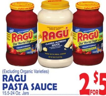 Bravo Supermarkets Ragu pasta sauce offer