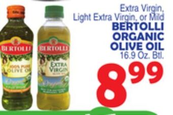 Bravo Supermarkets Bertolli organic olive oil offer