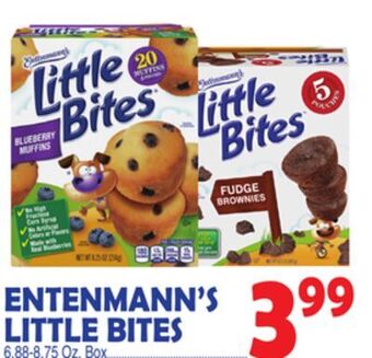 Bravo Supermarkets Entenmann's little bites offer