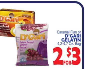 Bravo Supermarkets D'gari gelatin offer
