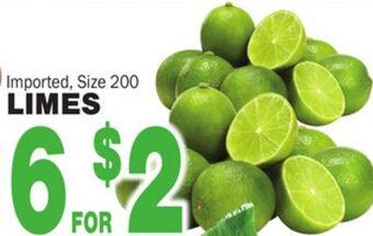 Bravo Supermarkets Limes offer