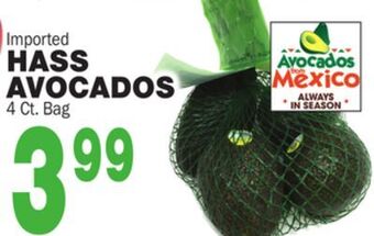 Bravo Supermarkets Hass avocados offer