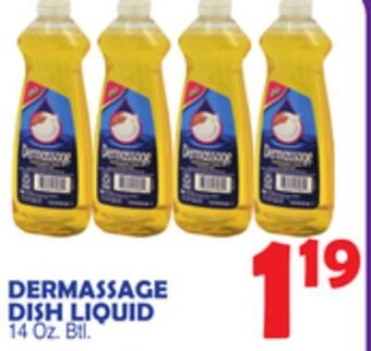 Bravo Supermarkets Dermassage dish liquid offer