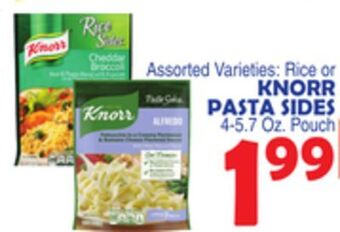 Bravo Supermarkets Knorr pasta sides offer