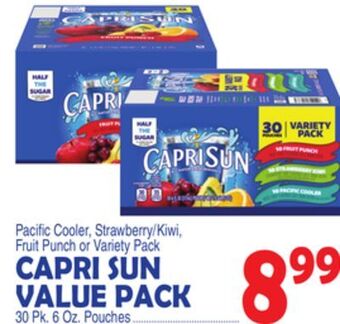 Bravo Supermarkets Capri sun value pack offer