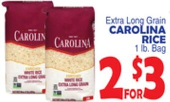 Bravo Supermarkets Carolina rice offer