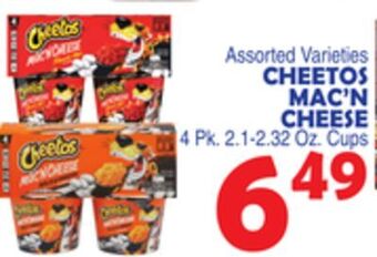 Bravo Supermarkets Cheetos mac'n cheese offer