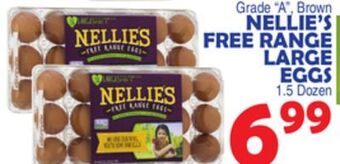 Bravo Supermarkets Nellie's free range large eggs offer