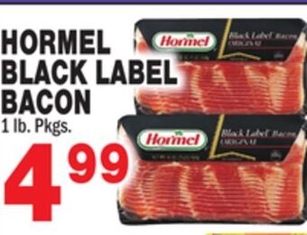 Bravo Supermarkets Hormel black label bacon offer
