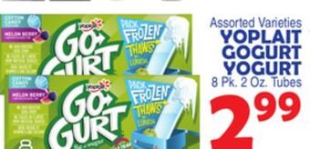 Bravo Supermarkets Yoplait gogurt yogurt offer