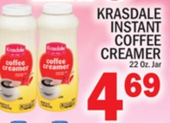 C Town Krasdale instant coffee creamer offer