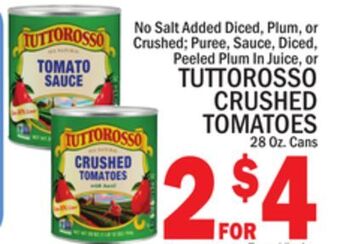 C Town Tuttorosso crushed tomatoes offer