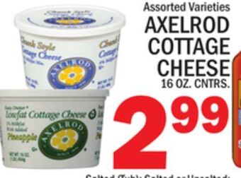 C Town Axelrod cottage cheese offer