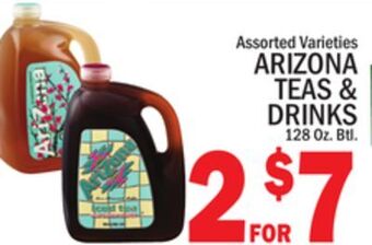 C Town Arizona teas & drinks offer