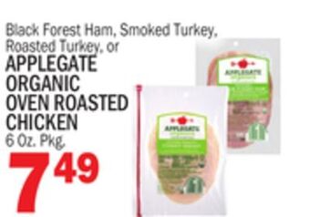 C Town Applegate organic organic oven roasted oven roasted chicken offer