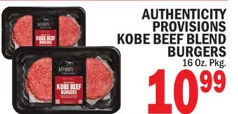 C Town Kobe beef blend burgers offer