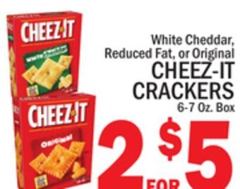 C Town Cheez-it crackers offer