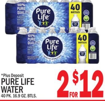 C Town Pure life water offer