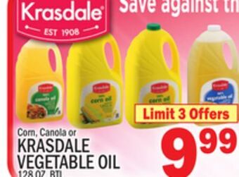 C Town Krasdale vegetable oil offer