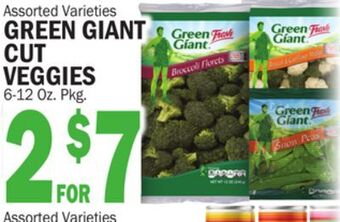 C Town Green giant cut veggies offer