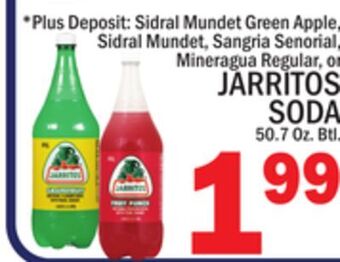 C Town Jarritos soda offer