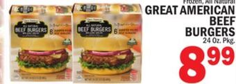 C Town Great american beef burgers offer