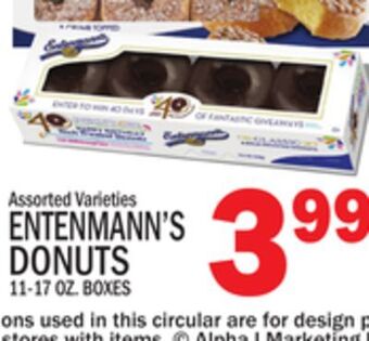 C Town Entenmann's donuts offer