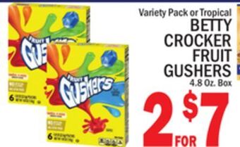 C Town Betty crocker fruit gushers offer