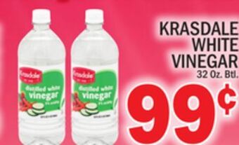 C Town Krasdale white vinegar offer