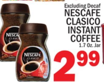 C Town Nescafe clasico instant coffee offer