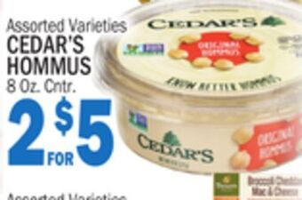 C Town Cedar's hommus offer