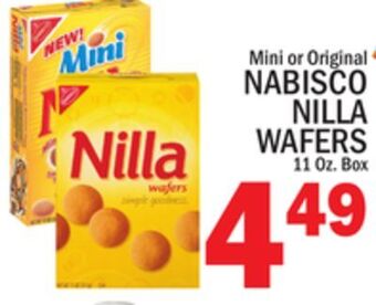 C Town Nabisco nilla wafers offer