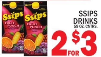 C Town Ssips drinks offer