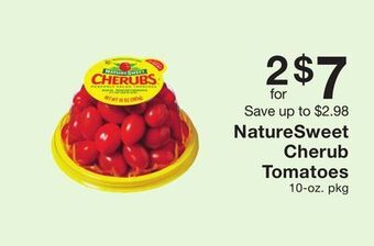 Fairway Store Market Naturesweet cherub tomatoes offer
