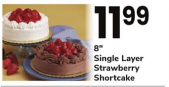 ACME 8 single layer strawberry shortcake offer