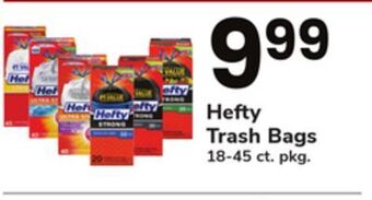 ACME Hefty trash bags offer