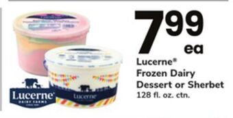 ACME Lucerne® frozen dairy dessert or sherbet offer