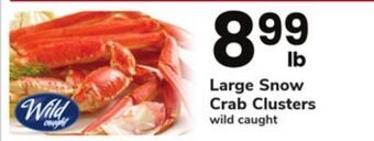 ACME Large snow crab clusters offer