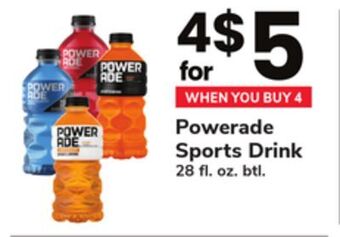 ACME Powerade sports drink offer