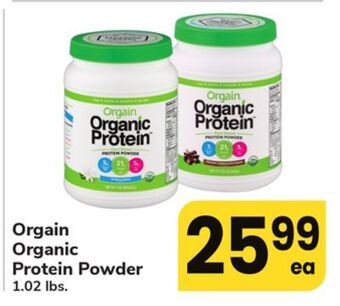 ACME Orgain organic protein powder offer