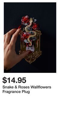 Bath & Body Works Snake & roses wallflowers fragrance plug offer