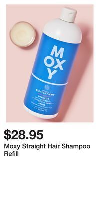 Bath & Body Works Moxy straight hair shampoo refill offer