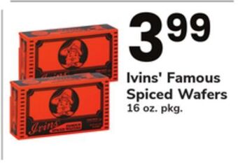 ACME Ivins' famous spiced wafers offer