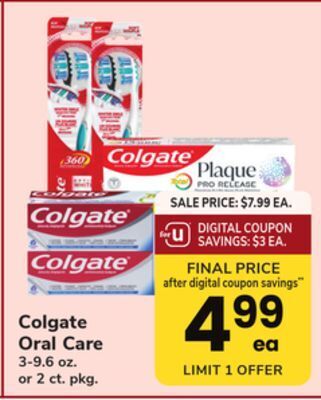 ACME Colgate oral care offer