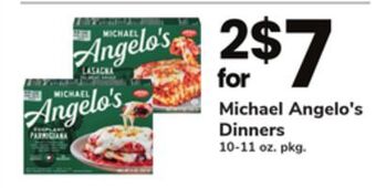 ACME Michael angelo's dinners offer
