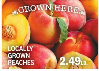 Kings Food Markets Locally grown peaches offer