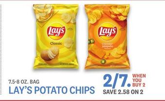 Kings Food Markets Lay's potato chips offer