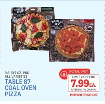 Kings Food Markets Table 87 coal oven pizza offer