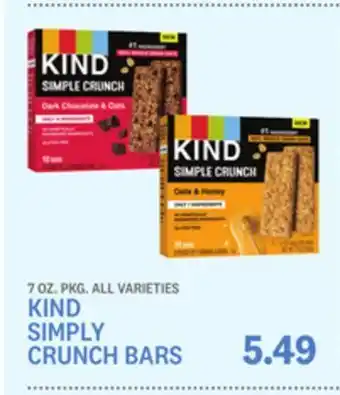 Kings Food Markets Kind simply crunch bars offer