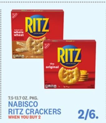 Kings Food Markets Nabisco ritz crackers offer